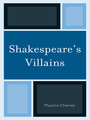 cover image of Shakespeare's Villains